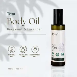 Terra Body Oil Bergamot & Lavender