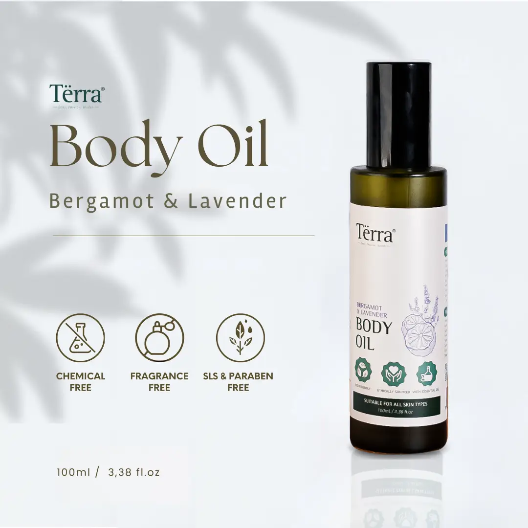 Terra Body Oil Bergamot & Lavender