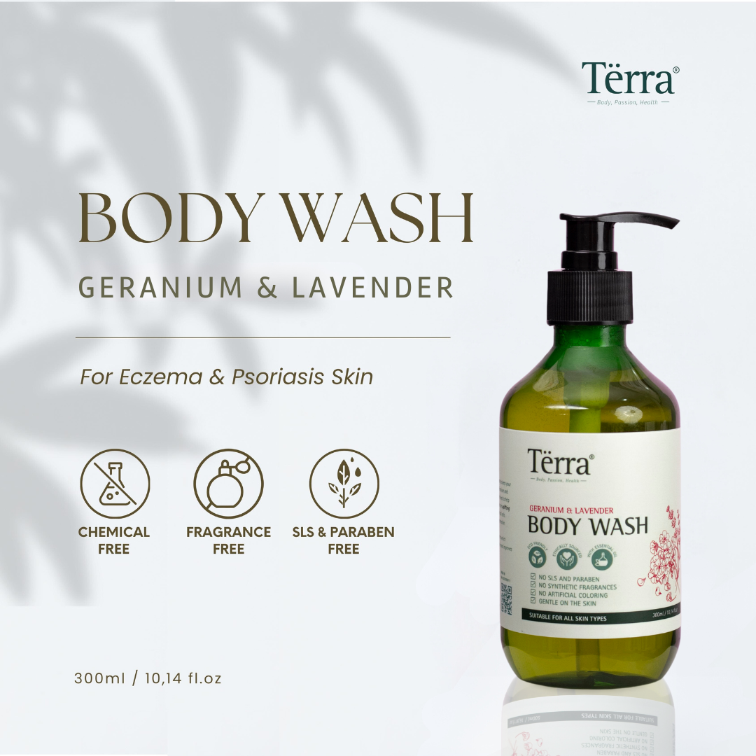 Body Wash Geranium & Lavender Castile Soap